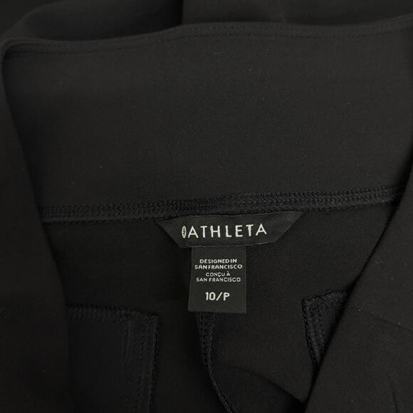 Athleta Petite Endless High Rise Tapered Pants Black size 10P - Picture 5 of 8